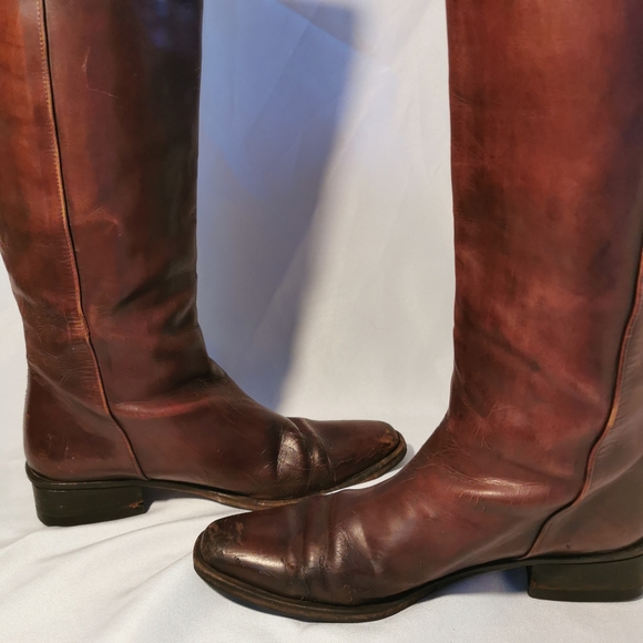 Lorenzo Banfi Italian Leather Riding Boots - Picture 6 of 10